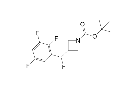 tert-butyl 3-[fluoro(2,3,5-trifluorophenyl)methyl]azetidine-1-carboxylate