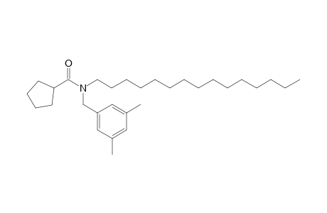 Cyclopentanecarboxamide, N-(3,5-dimethylbenzyl)-N-pentadecyl-