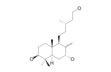 (2R,4R,4aS,7S,8aR)-4-[(3S)-5-hydroxy-3-methylpentyl]-4a,8,8-trimethyl-3-methylidene-2,4,5,6,7,8a-hexahydro-1H-naphthalene-2,7-diol