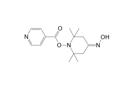 Pyridine-4-carboxylic acid, 2,2,6,6-tetramethyl-4-hydroximino-1-piperidinyl ester