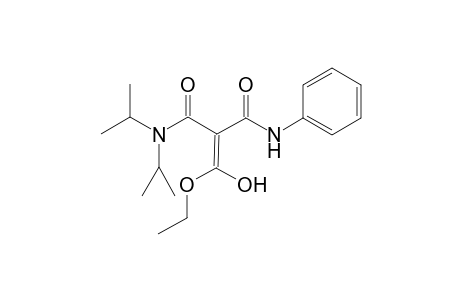 [ethoxy(hydroxy)methylene]-N,N-diisopropyl-N'-phenylmalonamide