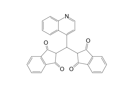 Bis(1,3-dioxoindene-2-yl)(4-quinolinyl)methane