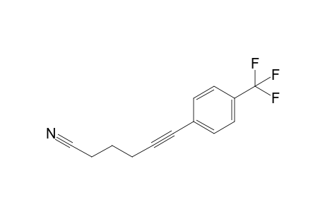 6-[4-(Trifluoromethyl)phenyl]hex-5-ynenitrile