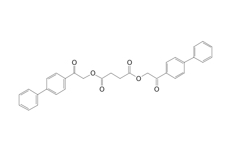 succinic acid, bis(p-phenylphenacyl) ester