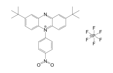 2,8-Di(t-Butyl)-5-(4'-nitrophenyl)phenazinium hexafluorophosphate