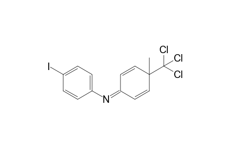 1-(4-Iodophenylimino)-4-methyl-4-trichloromethyl-2,5-cyclohexadiene