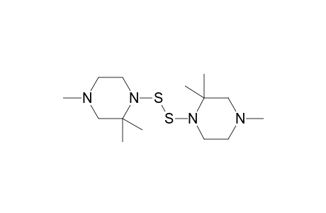Bis-(4-methyl-2,2-dimethylpiperazin-1-yl)-disulfide