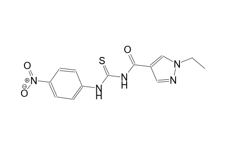 N-[(1-ethyl-1H-pyrazol-4-yl)carbonyl]-N'-(4-nitrophenyl)thiourea