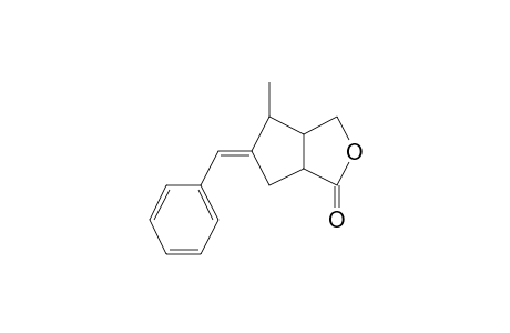 3-Oxabicyclo[3.3.0]octan-2-one, 7-benzylidene-6-cis-methyl-, (E)-