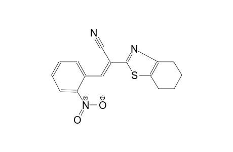 2-benzothiazoleacetonitrile, 4,5,6,7-tetrahydro-alpha-[(2-nitrophenyl)methylene]-