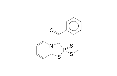 4H-PYRIDO[2,1-D][1,4,2]THIAZAPHOSPHOLE-3-BENZOYL-2-METHYLTHIO-2-SULPHIDE