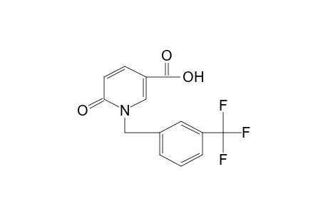 1,6-DIHYDRO-6-OXO-1-[m-(TRIFLUOROMETHYL)BENZYL]NICOTINIC ACID