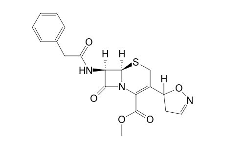7-[N-(Benzylcarbonyl)amino]-3-isoxazolyl-cephalosporin