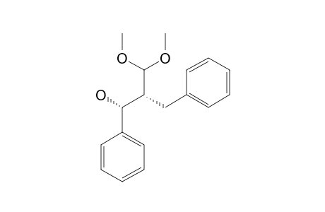 SYN-(1R*,2R*)-2-BENZYL-3,3-DIMETHOXY-1-PHENYL-1-PROPANOL