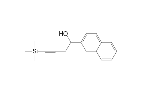 1-(2-naphthalenyl)-4-trimethylsilyl-3-butyn-1-ol