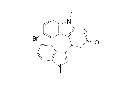 2-(3'-Indolyl)-2-(5"-bromo-1"-methyl-3"-indolyl)nitroethane