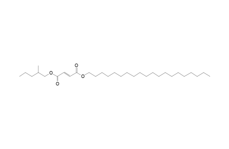 Fumaric acid, eicosyl 2-methylpentyl ester