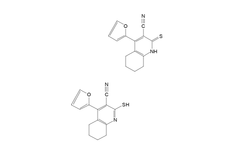 4-(2-FURYL)-2-MERCAPTO-5,6,7,8-TETRAHYDRO-3-QUINOLINECARBONITRILE