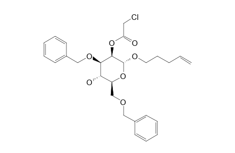 PENTENYL-2-O-(CHLOROACETYL)-3,6-DI-O-BENZYL-ALPHA-D-MANNOPYRANOSIDE