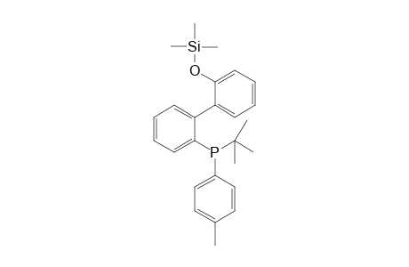 2'-[tert-Butyl(p-tolyl)phosphanyl]-2-(trimethylsilyloxy)-1,1'-biphenyl