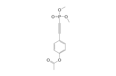 ACETIC-ACID-4-(DIMETHOXY-PHOSPHORYL-ETHYNYL)-PHENYLESTER