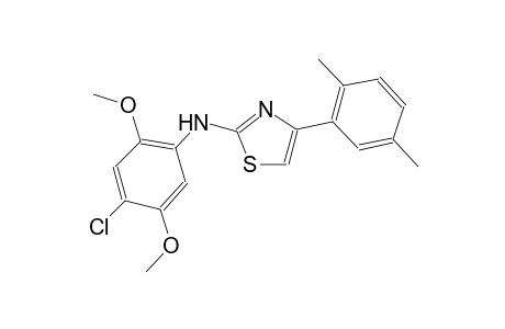 2-thiazolamine, N-(4-chloro-2,5-dimethoxyphenyl)-4-(2,5-dimethylphenyl)-
