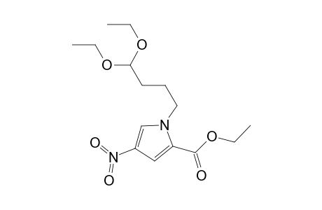 Ethyl 1-(4,4-Diethoxybutyl)-4-nitro-2-pyrrolecarboxylate