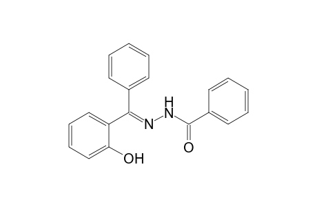 Benzoic acid, [(2-hydroxyphenyl)phenylmethylene]hydrazide