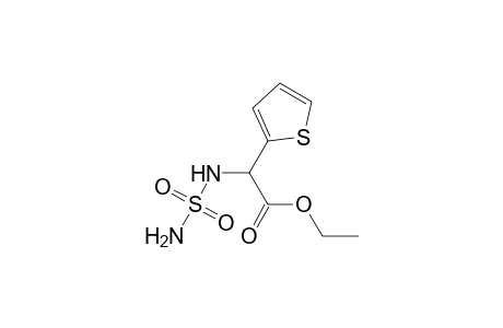 2-Thiopheneacetic acid, .alpha.-[(aminosulfonyl)amino]-, ethyl ester, (.+-.)-