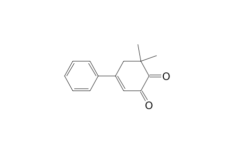 6,6-Dimethyl-4-phenyl-cyclohex-3-ene-1,2-dione