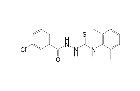2-(3-Chlorobenzoyl)-N-(2,6-dimethylphenyl)hydrazinecarbothioamide