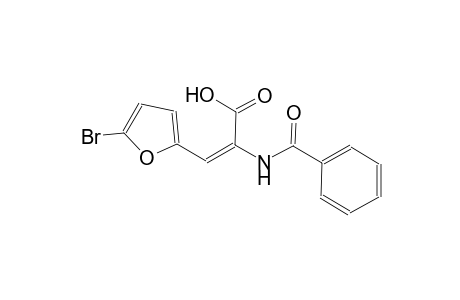 (2E)-2-(benzoylamino)-3-(5-bromo-2-furyl)-2-propenoic acid