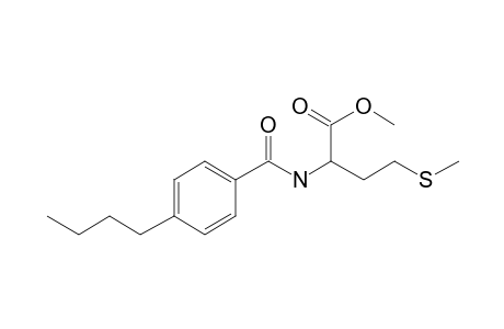 L-Methionine, N-(4-butylbenzoyl)-, methyl ester