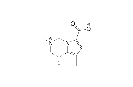 1,2,3,4-TETRAHYDRO-2,4,5-TRIMETHYLPYRROLO-[1.2-C]-PYRIMIDINE-7-CARBOXYLIC_ACID;CONFORMER_A