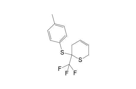 (2RS)-2-(p-Tolylsulfanyl)-2-trifluoromethyl-3,6-dihydro-2''-thiopyran