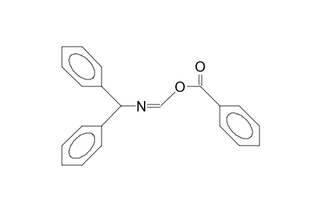 N-(Benzoyloxy-methylidene)-diphenyl-methylamine