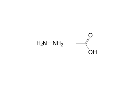 hydrazine, acetate(1:1)(salt)