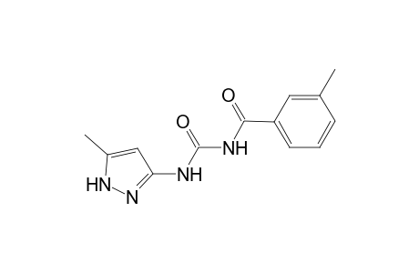 3-Methyl-N-[(5-methyl-1H-pyrazol-3-yl)carbamoyl]benzamide
