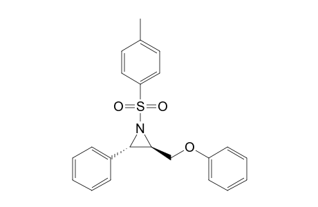 (2S,3R)-2-Phenyl-3-phenoxymethyl-1-(4-toluenesulfonyl)aziridine