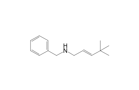(E)-N-Benzyl-4,4-dimethyl-2-penten-1-amine
