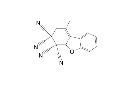 1-Methyl-2,3,4,4a-tetrahydrodibenzofuran-3,3,4,4-tetracarbonitrile