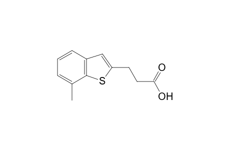7-methylbenzo[b]thiophene-2-propionic acid