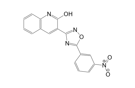 3-[5-(3-nitrophenyl)-1,2,4-oxadiazol-3-yl]-2-quinolinol