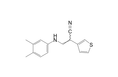 alpha-[(3,4-xylidino)methylene]-3-thiopheneacetonitrile