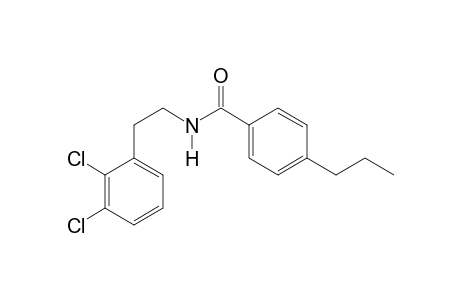 2,3-Dichlorophenethylamine 4-propylbenzoyl