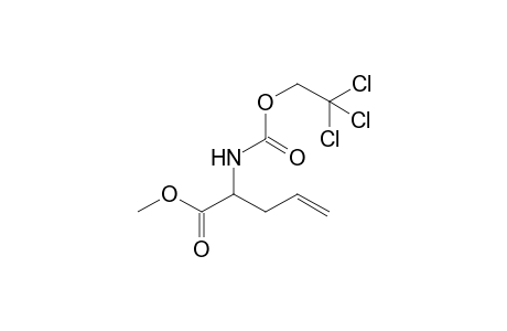 2-(2,2,2-Trichloroethoxycarbonylamino)-pent-4-enoic acid methyl ester