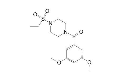 piperazine, 1-(3,5-dimethoxybenzoyl)-4-(ethylsulfonyl)-