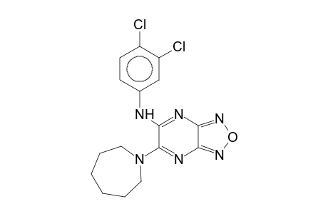 5-(3,4-Dichloroanilino)-6-(hexahydroazepin-1-yl)furazano[3,4-b]pyrazine