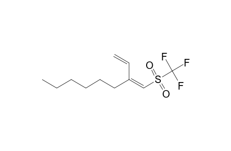 2-n-Hexyl-(Z)-1,3-butadienyl trifluoromethyl sulfone