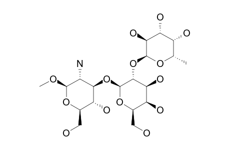 METHYL-2-AMINO-2-DEOXY-3-O-[2-O-(ALPHA-L-FUCOPYRANOSYL)-BETA-D-GALACTOPYRANOSYL]-BETA-D-GLUCOPYRANOSIDE